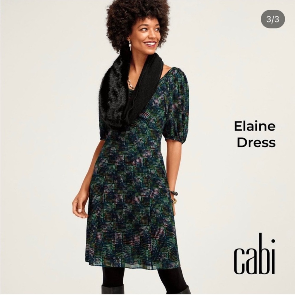 CAbi Elaine Midi Dress Size Medium